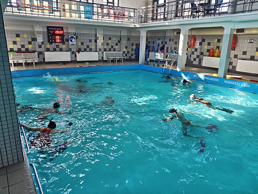 Hokej pod wodą Walenie Siemianowice Śląskie Trening 28 II 2026